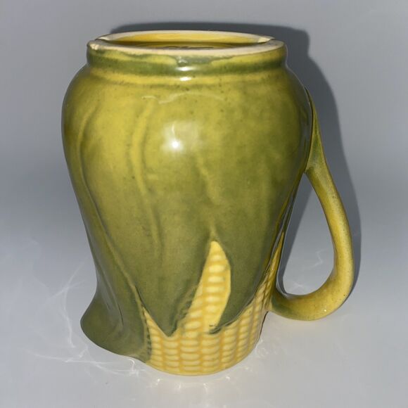 Vintage Shawnee Corn King Creamer ~ Small Pitcher 4.75" Pottery Marked USA # 70 - Picture 7 of 10